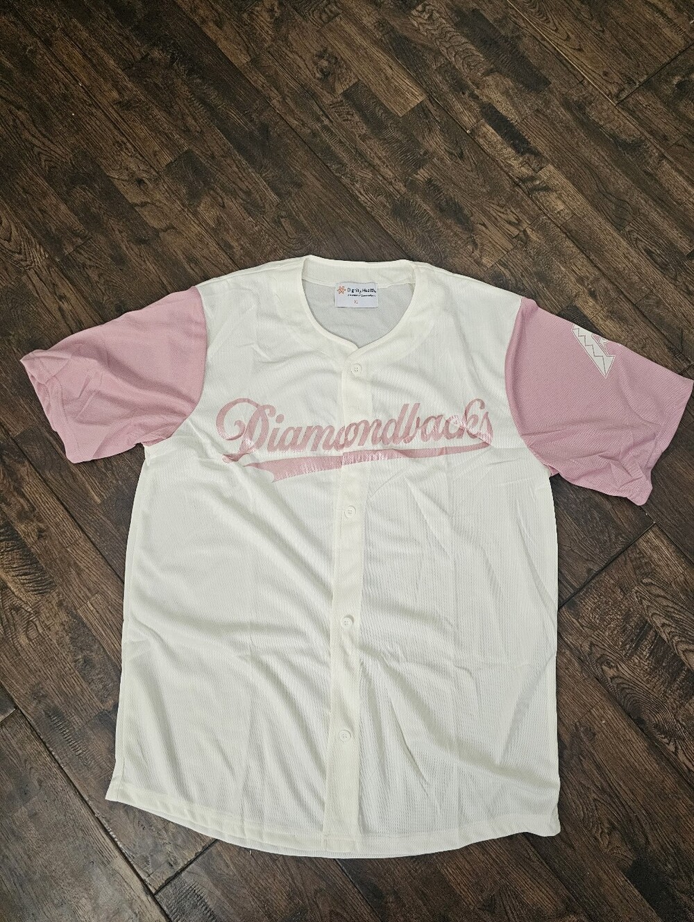 Arizona D-BACKS WOMENS BASEBALL JERSEY SIZE XL NWOT